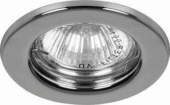 Светильник встраиваемый Feron DL10 потолочный MR16 G5.3 хром