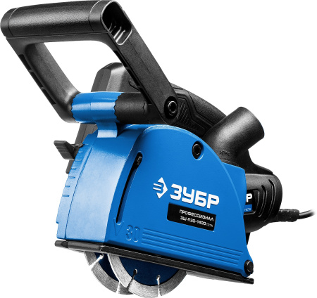 Штроборез (бороздодел) Профессионал, ЗШ-П30-1400 ПСТК, 30 мм, 125 мм диск, 1400 Вт, кейс ЗУБР