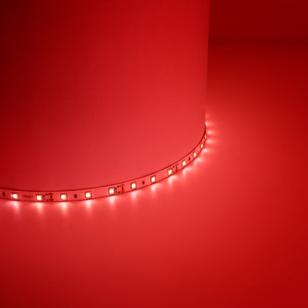 Светодиодная LED лента Feron LS604, 60SMD(2835)/м 4.8Вт/м 5м IP65 12V красный