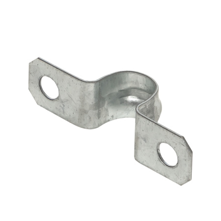 Скоба металлическая двухлапковая d12-13 мм (10 шт) PROxima EKF