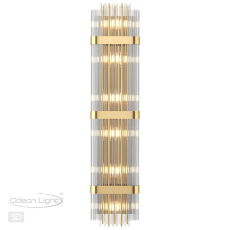 Настенный св-к E14 6*40W высота 1170см EMPIRE золото/стекло ODEON LIGHT