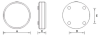 C LED-360 ЕМ-13 Вт-4000К  Световые Технологии 