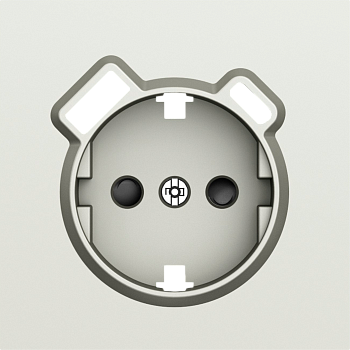 Donel S08 шампань накладка для розетки Schuko с зарядным устройством USB A+C, со шторками 16A 250 В~,серия DB