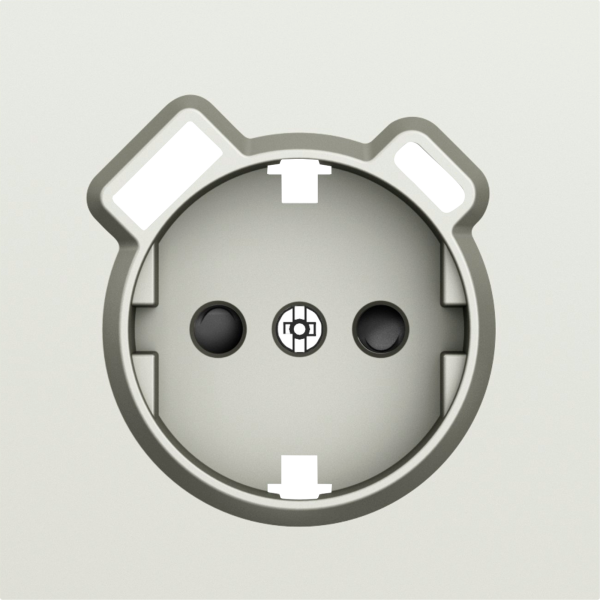 Donel S08 шампань накладка для розетки Schuko с зарядным устройством USB A+C, со шторками 16A 250 В~,серия DB