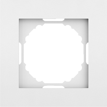 Donel A07 матовый белый рамка 1-я, серия DB