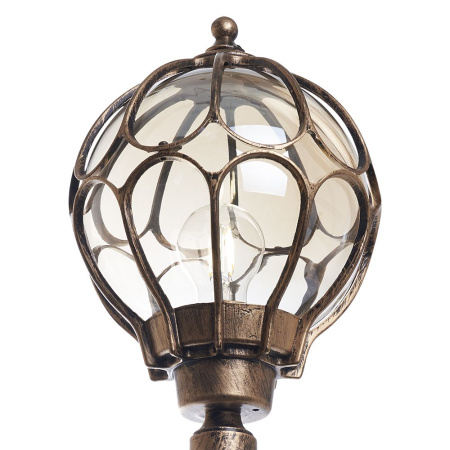 Светильник садово-парковый Feron PL3807 круглый, столб 60W 230V E27, черное золото Светильник садово-парковый Feron PL3807 круглый, столб 60W 230V E27, черное золото