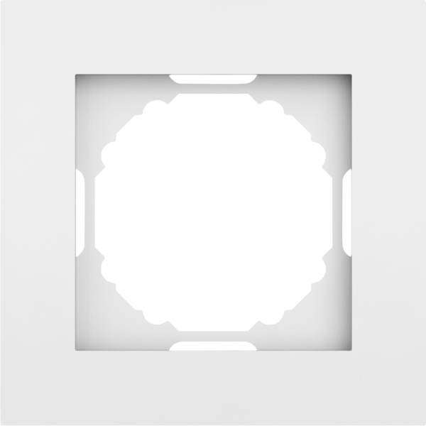 Donel A07 матовый белый рамка 1-я, серия DB