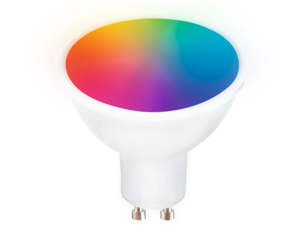 Светодиодная лампа Smart LED MR16 5W+RGB 3000K-6400K 220-240V Ambrella Light