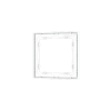 Рамка пластиковая Voltum S70 на 1 пост, (белый матовый)