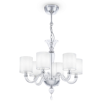 Люстра 6*E14 40Вт Прозрачный IP20 Leti DIA012PL-06TR Maytoni