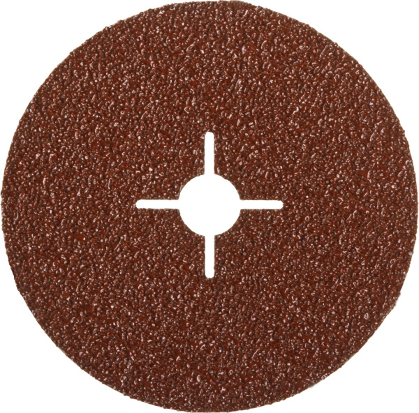 Круг шлифовальный "ПРОФИ" фибровый, для УШМ, P24, 180х22мм, 5 листов ЗУБР