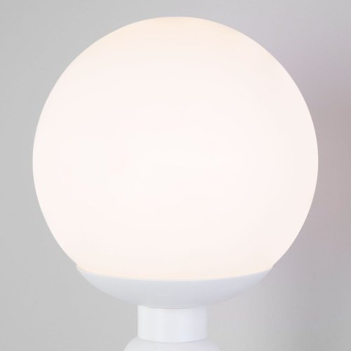 Настенный светильник со стеклянным плафоном 1*E27 60Вт белый IP20 Bubble (50251/1 белый) Eurosvet фото 2