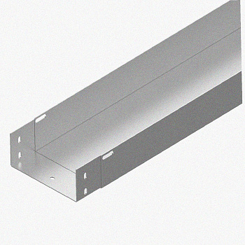 Лоток монтажный цельный глухой ЛМЦГ100х50х3000 УХЛ1, горячее цинкование, S1,5