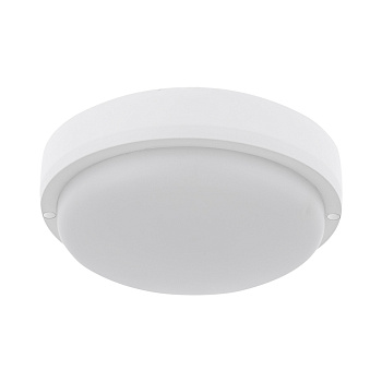 28-14 Светильник светодиодный герметичный с микроволновым датчиком движения 18Вт, 230В/50Гц, 1440Лм, 4000К, IP65, Ф175х55мм, круг, матовый,... APEYRON