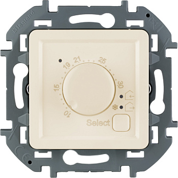 INSPIRIA Термостат для теплого пола слоновая кость Legrand