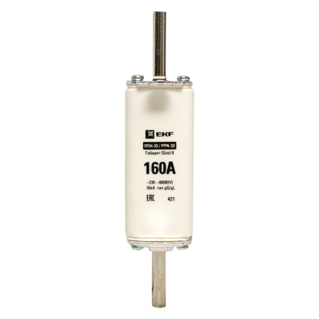 Плавкая вставка ППН-33 160/160А габарит 0 PROxima EKF