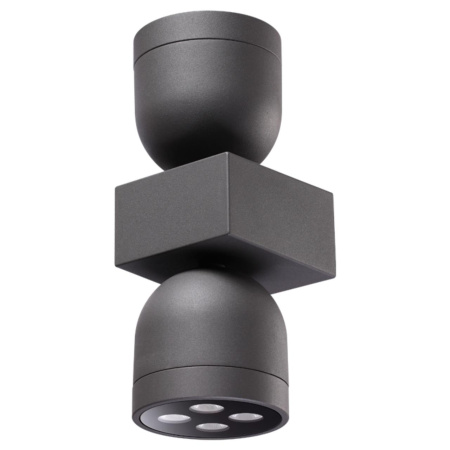 Ландшафтный настен.св-к IP65 LED 3000К 20W GALEATI темно-серый NOVOTECH