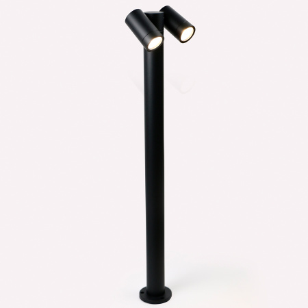 Садово-парковый светильник General GPF-2MR16-GU10-R-IP65 Черный Высокий Люмикс General