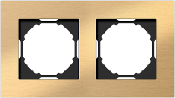 Donel A07 Natural Золотистый Алюминий рамка 2-я, серия DB