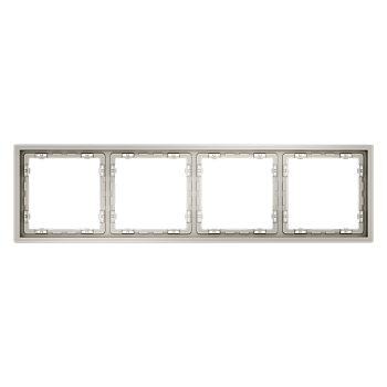 Рамка пластиковая Voltum S70 на 4 поста, (кашемир)