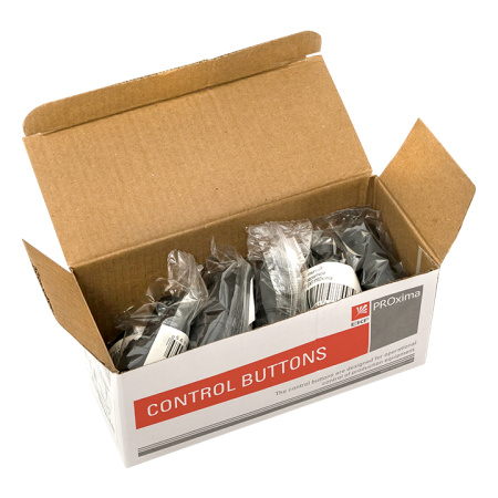 Кнопка SW2C-10D с подсветкой красная NO PROxima EKF