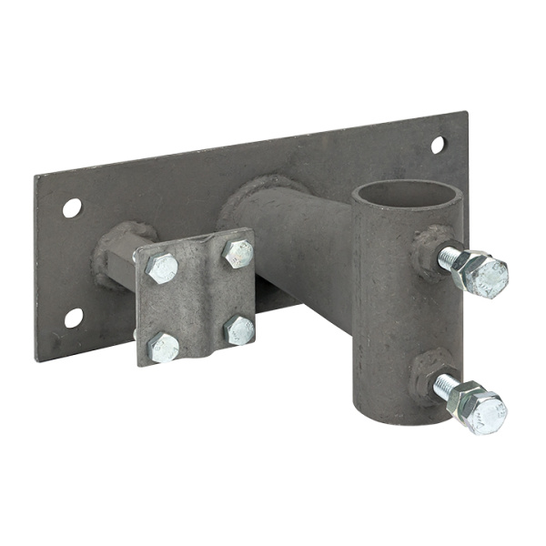 Держатель мачты молниеприемника к стене, D=40мм, вынос 100мм с гайкой PROxima EKF