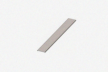 Крышка лотка КЛ 75 УХЛ1, оцинкованный лист S1,5