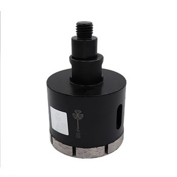 Коронка алмазная по керамограниту 68 мм Серебряная пайка GCB768 Trio-Diamond