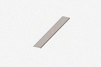 Крышка лотка КЛ 400х3000 УХЛ1, оцинкованный лист S1,0