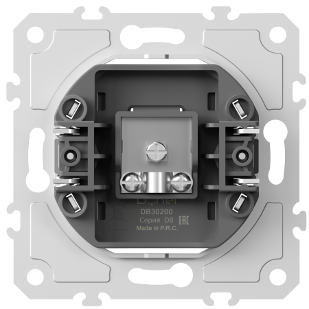 Donel механизм розетки TV/SAT на 1 выход, простая, 0-2400 МГц,, серия DB