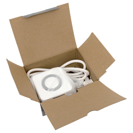 Удлинитель "Куб" 2 гнезда 3USB 2,4А+зарядное устройство 1,3 метра 1мм2 EKF