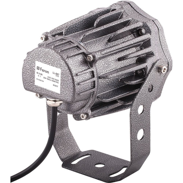 Светодиодный светильник ландшафтно-архитектурный Feron LL-887 85-265V 20W 6400K IP65 Светодиодный светильник ландшафтно-архитектурный Feron LL-887 85-265V 20W 6400K IP65