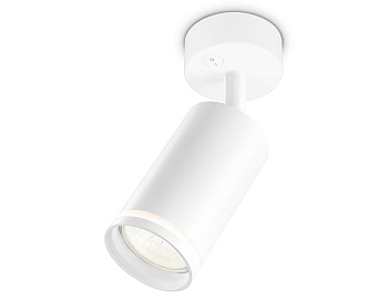 Накладной спот с выключателем TA120 WH белый GU10 max 12W D70*164*D55 Ambrella Light