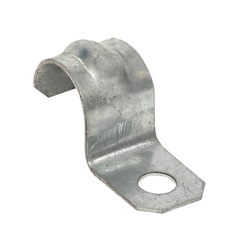 Скоба металлическая однолапковая d14-15 мм (10 шт) PROxima EKF