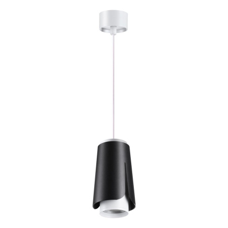 Св-к накл.,провод 2м IP20 GU10 9W 220V TULIP черный NOVOTECH
