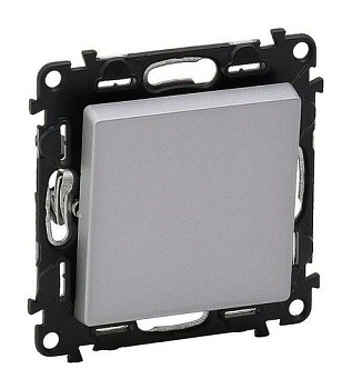 Valena LIFE Механизм выключателя СУ 1 кл 10А алюминий IP20 Legrand