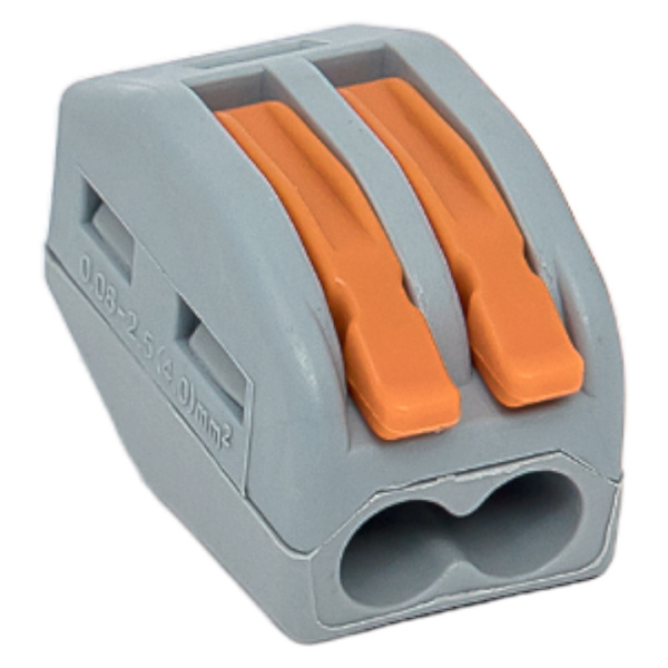 Клемма СМК 222-412 с рычагом 2 отверстия блистер PROxima EKF