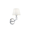 Настенный светильник (бра) 1*E14 40Вт Хром IP20 Clarissa FR5020WL-01CH Freya