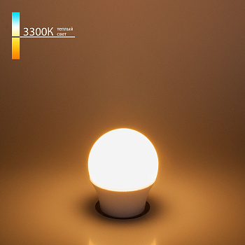 Светодиодная лампа G45 E27 7Вт 3300К (a048624) Elektrostandard