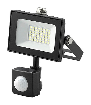 Прожектор св/д с ИК датчиком 30Вт IP65 6500K GTAB-30BT-IP65-6500-IFR General