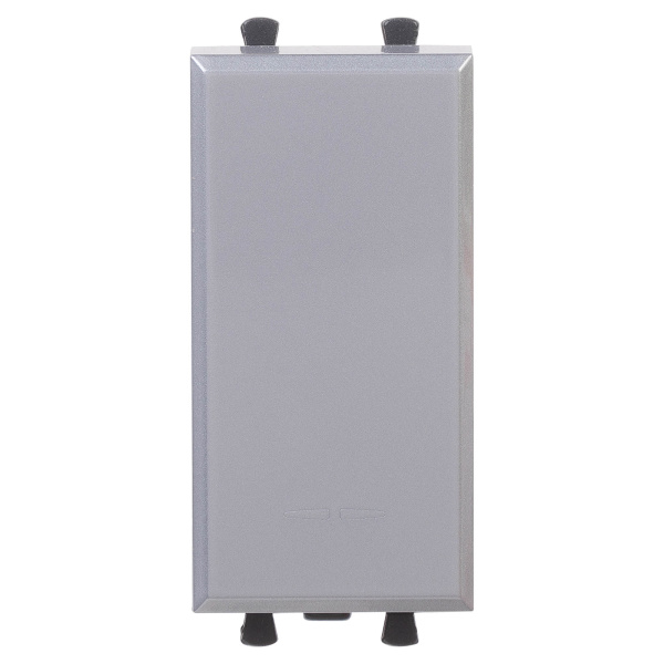 Переключатель модульный, "Avanti", "Закаленная сталь", 1 модуль DKC