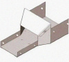 Лоток переходной замковый ЛПЗ 200х100-100х100 УХЛ1, горячее цинкование, S1,5