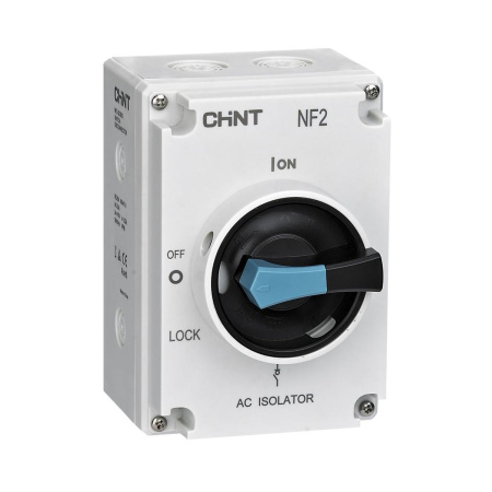 Выключатель-разъединитель NF2-40/3BO в пластиковом коробе IP65 CHINT