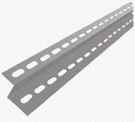 Профиль зетовый перфорированный К241х2500 УХЛ1 горячее цинкование, S2,5