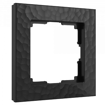 Hammer Рамка универсальная 1 пост . Черный IP20 Werkel