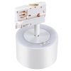 Трехф.трек.св-к с перекл.цв.темп.IP20 LED 3000К/4000К/6000К 12W вниз+3W вверх бел GIRO NOVOTECH