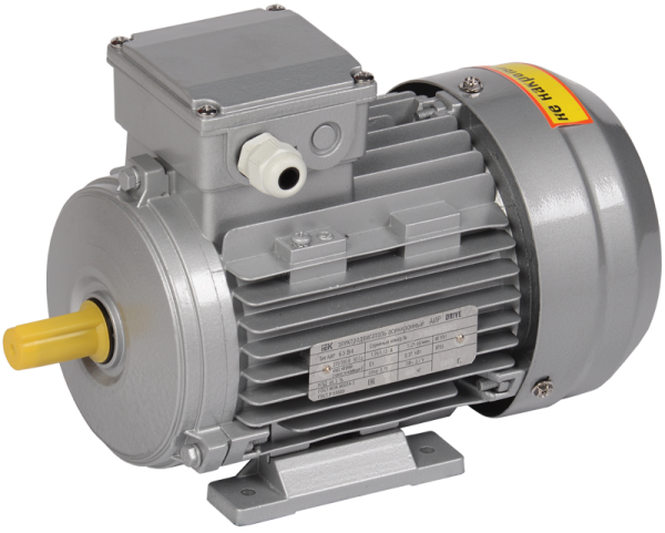 Электродвигатель асинхронный трехфазный АИР 63A4 380В 0,25кВт 1500об/мин 1081 DRIVE IEK