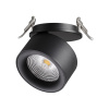 Св-к встр.св/д IP20 LED 25W 4000K 2200Лм 100-265V GRODA черный NOVOTECH