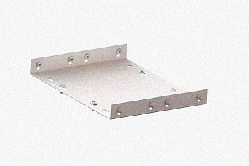 Соединитель лотковый замковый СЛЗ-200х100х2,0 УТ1,5, горячее цинкование, S2,0