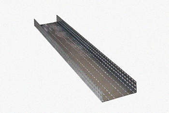 Лоток перфорированный ЛМ 100х80х3000 УХЛ1, горячее цинкование S1,5